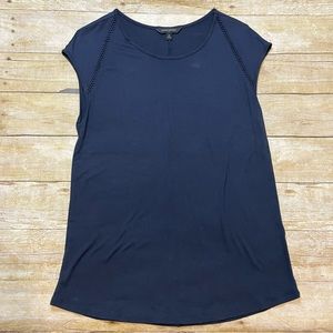 Banana Republic Basic Navy Blouse | M